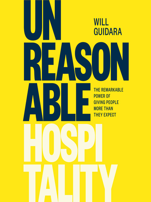 Cover image for Unreasonable Hospitality
